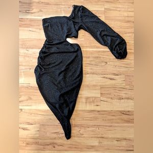 Black sparkly formal dress